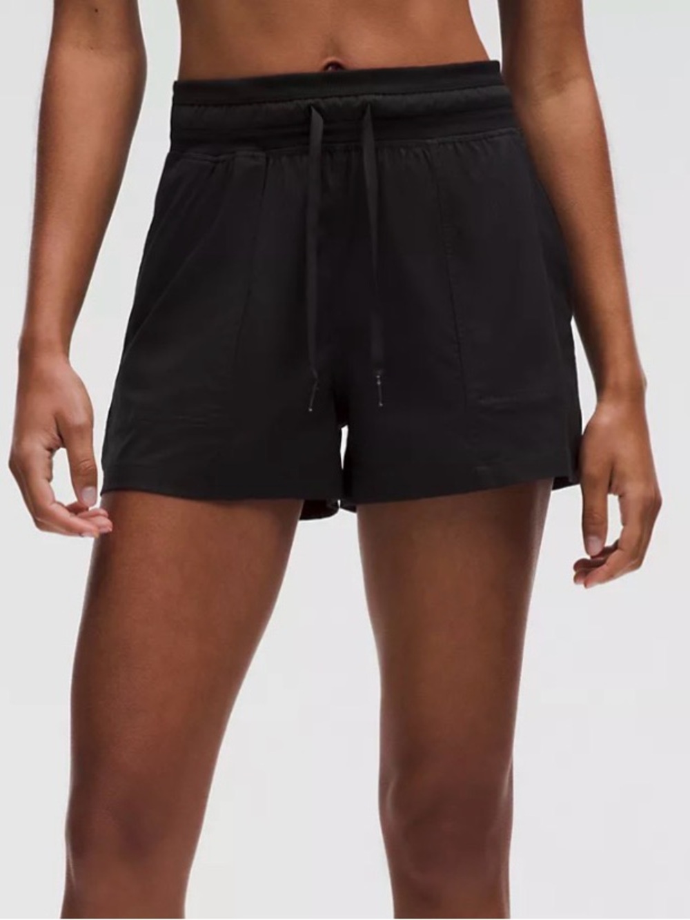 lululemon athletica Black Drawstring Athletic Shorts